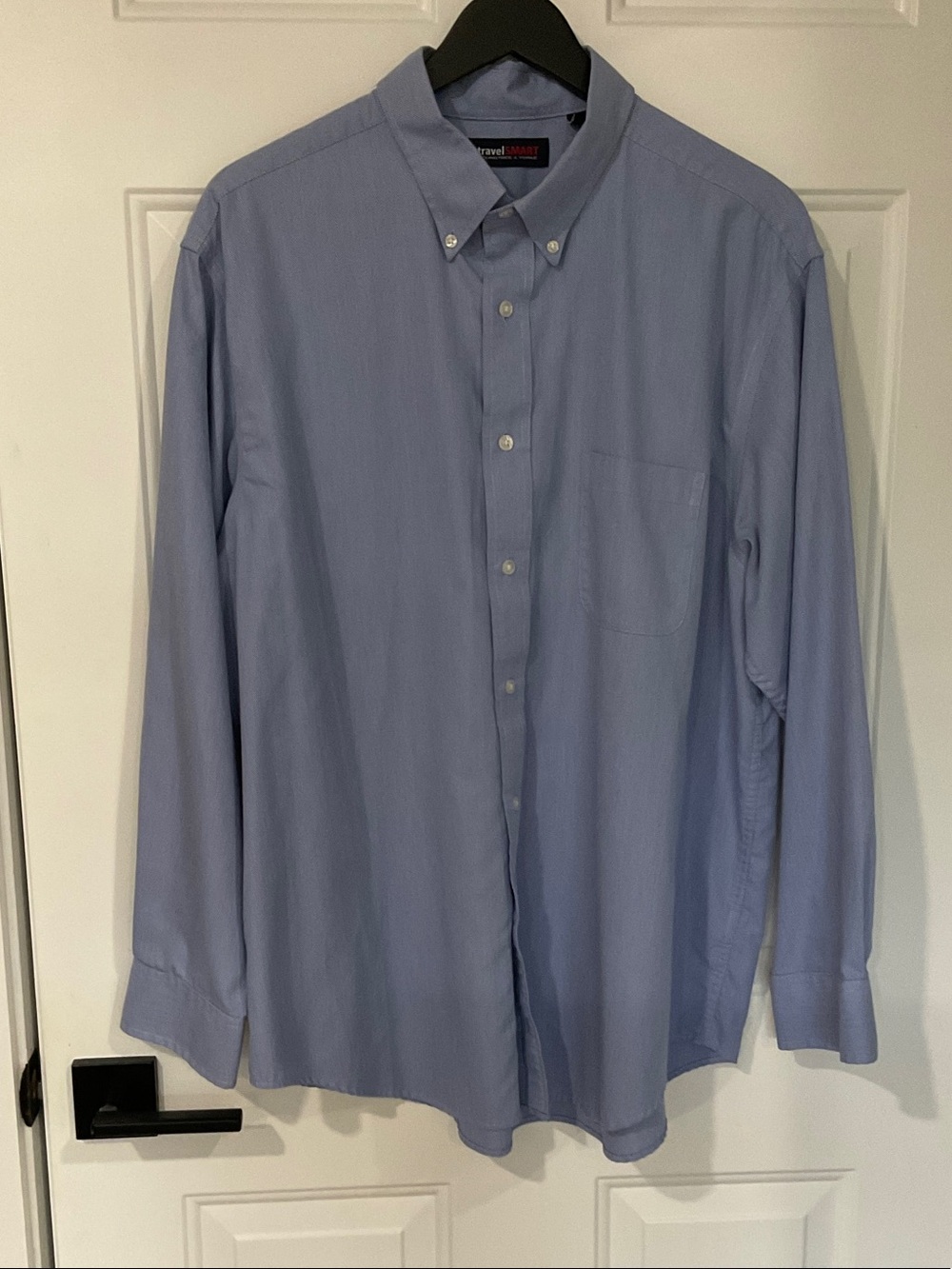 Roundtree & Yorke Light Blue Button-Down Dress Shirt